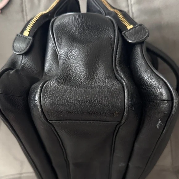 Tory Burch Black Leather Shoulder Bag - Picture 7 of 11